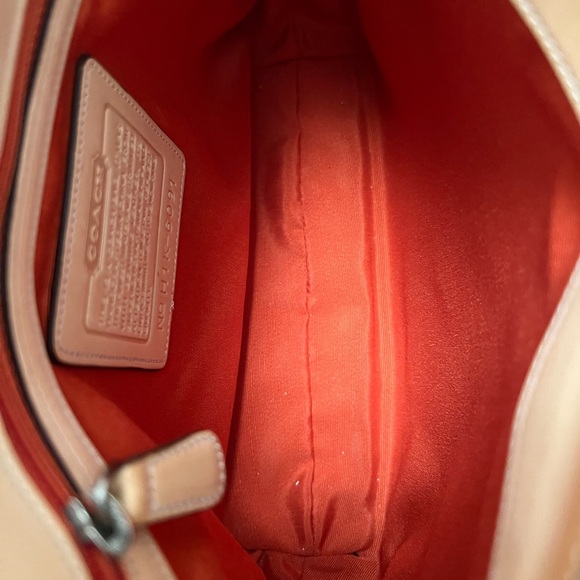 Coach Brown Monogram Shoulder Bag - Picture 8 of 12